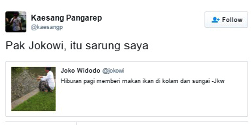 Begini Guyonan Kaesang Pangarep Untuk Jokowi Tentang Kecebong
