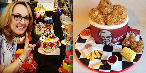 Branka Njegich, Wanita Yang Buat Makanan KFC dari Cake
