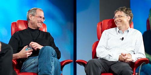 Kenang Steve Jobs, Bill Gates Nyanyi 'Two of Us' The Beatles