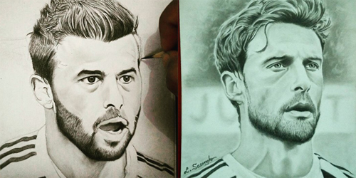 Keren! Karya Pelukis Magelang Dipajang di Instagram Juventus