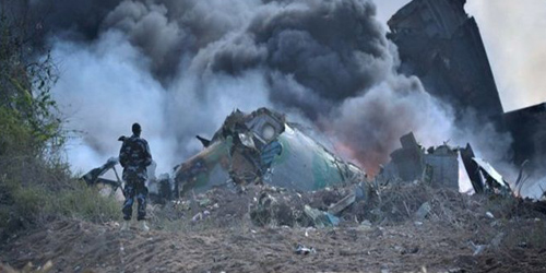 Pesawat Somalia Meledak, 1 Orang Tewas Terjatuh