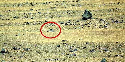Pistol di Planet Mars Bukti Adanya Alien