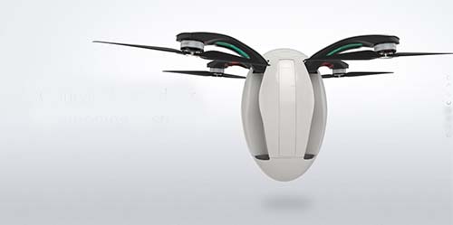 PowerEgg, Drone Unik Mirip Telur Raksasa