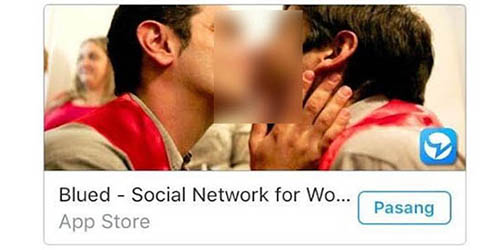 Waduh! Aplikasi Chatting Khusus Gay Beredar di Twitter