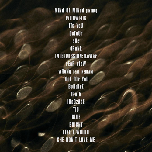 tracklist album Mind of Mine milik Zayn Malik