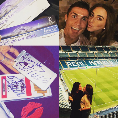 Cristiano Ronaldo dan Chloe Green @instagram.com/chloegreen5