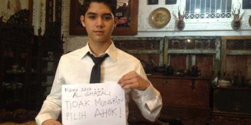 Al Ghazali Tak Akan Pilih Ahok!