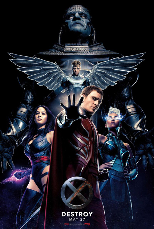 poster x-men: apocalypse destroy
