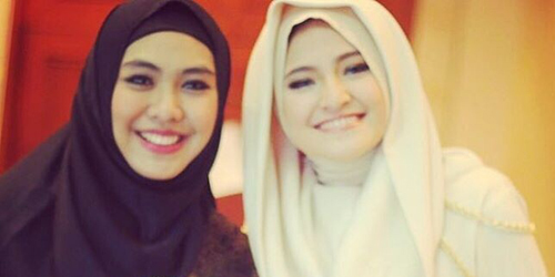 ahok editan foto Foto Setiana Oki Bareng Banjir Ashanty Berhijab Pujian Dewi Marshanda
