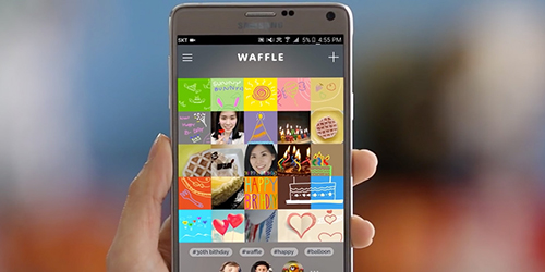 Waffle, Sosmed Mirip Instagram Buatan Samsung