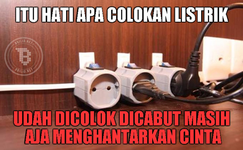 Itu hati apa colokan listrik