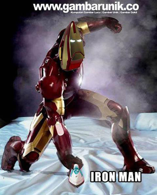 Iron man setrika