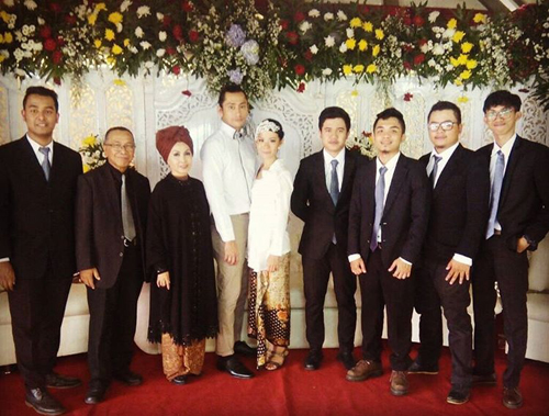 Pernikahan Revaldo dan Indah Puspitasari @instagram.com
