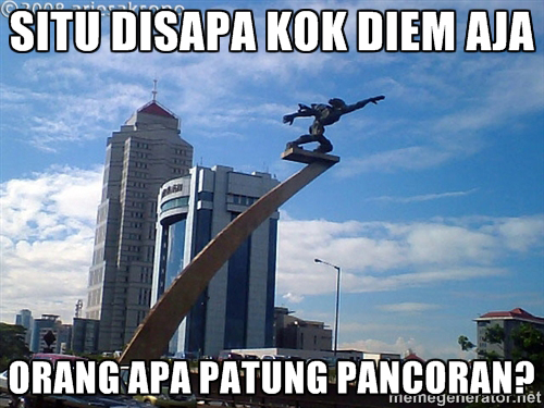 Situ disapa kok diem aja