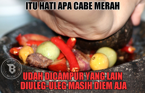 Itu hati apa cabe merah