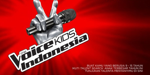 Audisi The Voice Kids Indonesia Bakal Digelar di 8 Kota