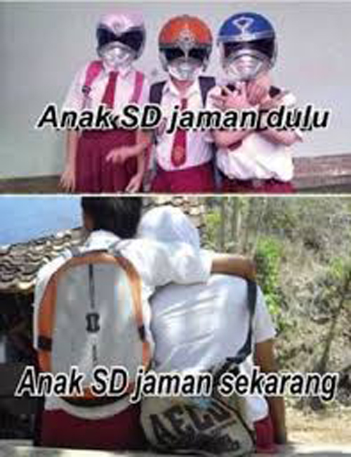 Dulu dan sekarang