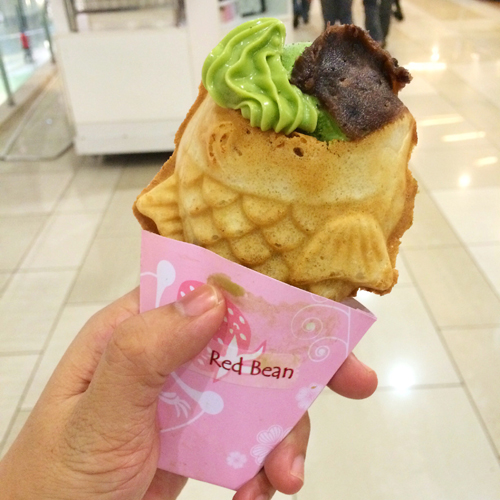 Taiyaki es krim @wordpress.com