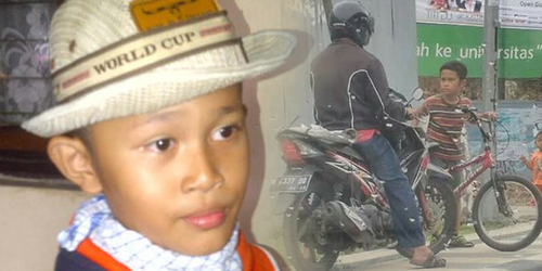Bocah Cilik Penyetop Biker Tuai Simpati, Dihadiahi Wali Kota