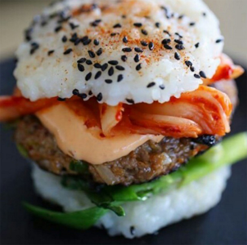 Sushi burger @foodfotogallery.com