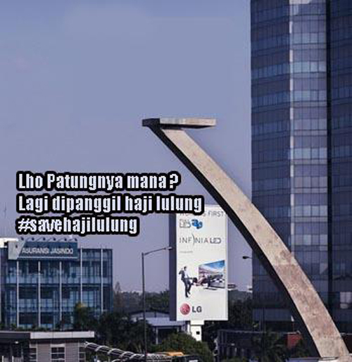 Lho patungnya mana?
