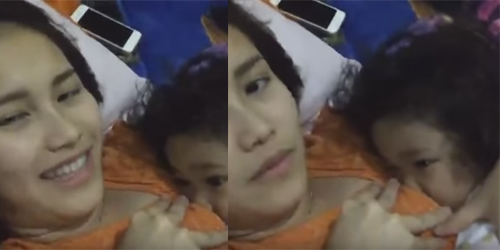 Heboh Video Ayu Ting Ting Sedang Menyusui Anaknya