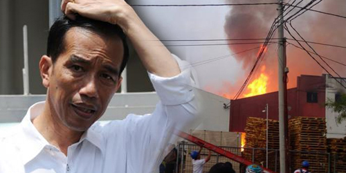 Pabrik Mebel Jokowi di Sragen Kembali Terbakar