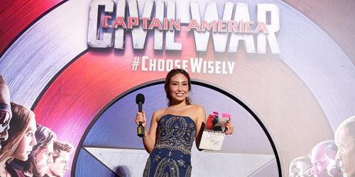 Wawancarai Aktor Captain America: Civil War, Ayu Dewi Cantik Berkemban