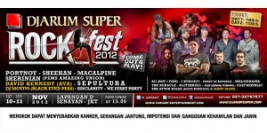"COME OUT & PLAY" Djarum Super Rock Festival 2012