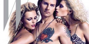 Jadi Rocker, Tom Cruise Berpose Panas dengan Dua Wanita