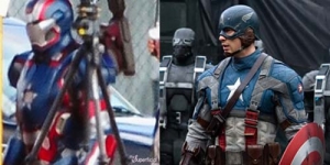 Kostum Terbaru 'Iron Man 3' Mirip Captain America