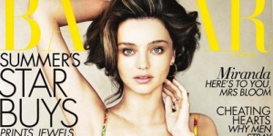 Miranda Kerr Berpose Bugil di Majalah Harper's Bazaar Australia