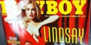 Mulai Dijual, Playboy Edisi Lindsay Lohan Laris Manis