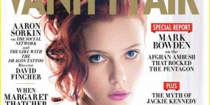 Scarlett Johansson Pose Seksi di Cover Vanity Fair 2011