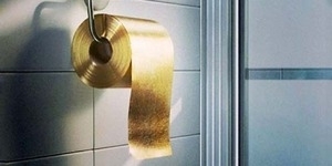 Kertas Toilet Termahal Di Dunia, dari Emas 22 Karat