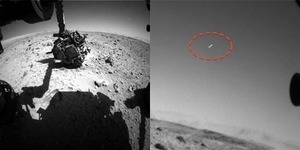 Foto Penampakan UFO di Mars