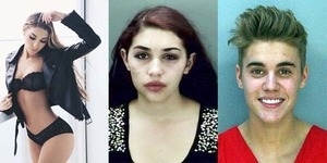 Justin Bieber Ditangkap Polisi Bersama Model Seksi Chantel Jeffries