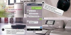LG HomeChat Memungkinkan Kamu SMS Kulkas