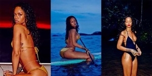 Liar dan Seksi! Behind The Scene Pemotretan Hot Rihanna di Vogue Brasil