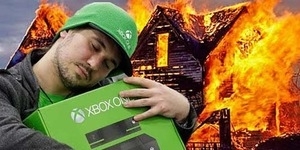 Pria ini Nekat Terobos Rumahnya Kebakaran Demi Selamatkan Xbox