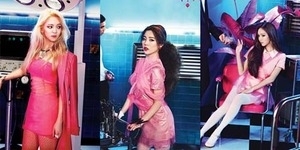 Member SNSD Hyoyeon, Jessica, Sunny Seksi Pink di Teaser Foto Mr.Mr