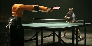 Robot Pekerja Industri Mengalahkan Juara Ping pong?
