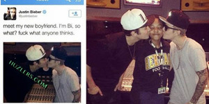 Justin Bieber Cium Austin Mahone, Biseksual?