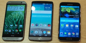 LG G3 Vs HTC One M8 Vs Samsung Galaxy S5, yang Lebih Unggul?