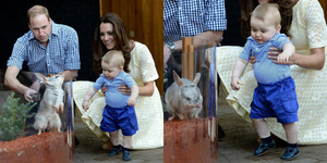 (FOTO) Kate Middleton: Pangeran George Sudah Bisa Berdiri Sendiri