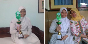 Kisah Jilan Zahra Jauhara Peraih Nilai UN SMP Tertinggi Se-Indonesia