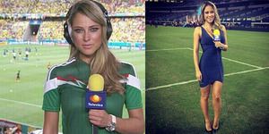 Vanessa Huppenkothen, Reporter Seksi Meksiko Hebohkan Piala Dunia 2014