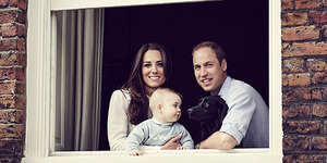 Foto Imut Pangeran George dan Pangeran William Saat Masih 1 tahun