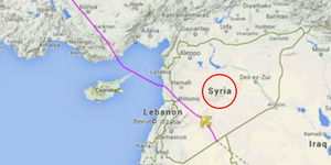Hindari Ukraina, Malaysia Airlines Lewati Zona Perang Suriah