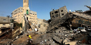 Serangan Rudal Israel Hancurkan Masjid di Gaza